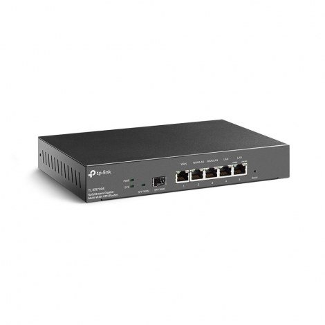 TP-LINK | SafeStream Gigabit Multi-WAN VPN Router | ER7206 | Mbit/s | 10/100/1000 Mbit/s | Ethernet LAN (RJ-45) ports 1× Gigabit - 2